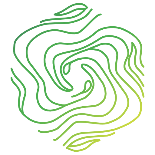Symbole DELTAMETRIC — courbes de niveau métriques